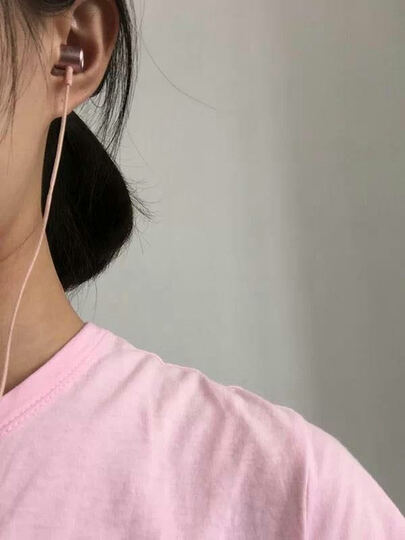 兰士顿 F9耳机入耳式 重低音通用男女生 k歌耳机 音乐耳机 安卓苹果手机通用耳塞式唱歌带麦电脑耳机 晶银色 晒单图