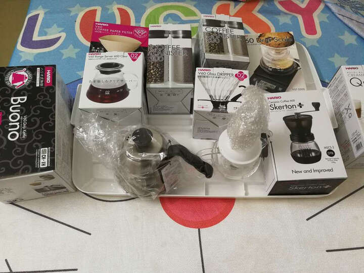 HARIO 手冲咖啡电子秤 多功能不锈钢电子重量器可计时智能吧台厨房食品VST 晒单图