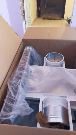 美的CXW-230-DT590R:京东快递小哥送上楼吓