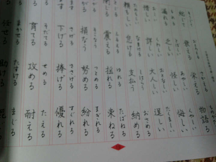 日语手写体练习册(楷行两体对照)--楷书行书都好看,行书还驾驭不了~