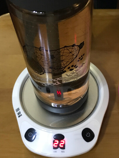 雅集 茶具配件 熊时代恒温宝保温底座暖奶器 智能加热杯垫茶座 晒单图