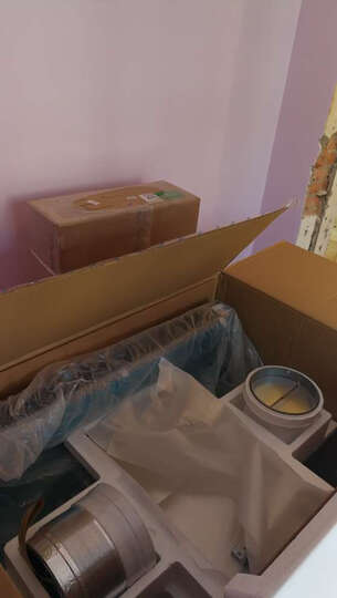 美的CXW-230-DT590R:京东快递小哥送上楼吓