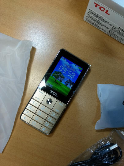 纽曼(Newman) L99S电信2G 直板按键老人手机 金色 晒单图