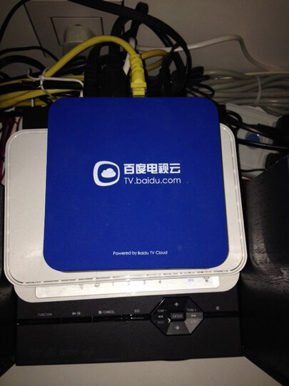 天敏 百度电视云 四核旗舰版 网络机顶盒播放器