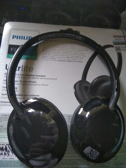 飞利浦(PHILIPS)头戴式蓝牙耳机 无线音乐耳机 立体声耳机 带麦克风 SHB4405BK 晒单图