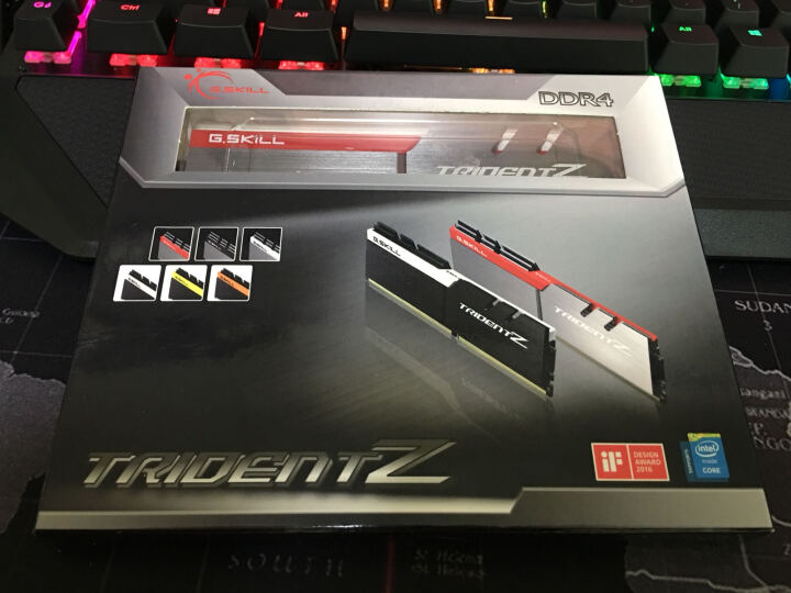 芝奇（G.SKILL）32GB(8G×4)套装 DDR4 3200频率 台式机内存条 Trident Z/捷豹银 晒单图