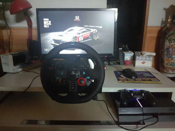 罗技G29?国行游戏方向盘G27升级极品飞车欧卡PS3PS4赛车计划驾驶900度双马达力反馈仿真模拟 G29游戏方向盘+排挡杆+固定支架 晒单图