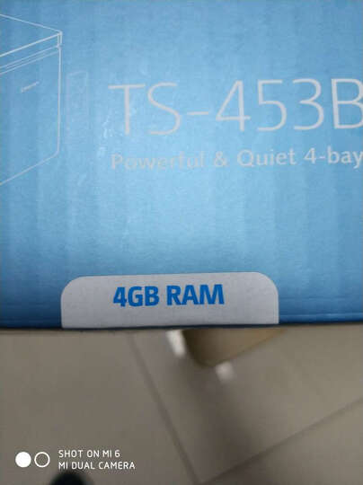 威联通(QNAP)TS-453A 4G内存 四盘位网络存储器NAS 四核处理器 (无内置硬盘) 晒单图