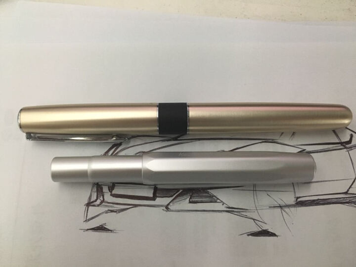 KAWECO AL SPORT德国德国铝制运动系列亮银色宝珠签字笔 晒单图