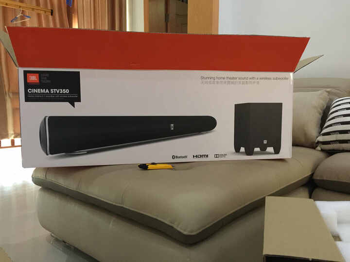 JBL CINEMA STV350 迷你音响 电视音箱音响