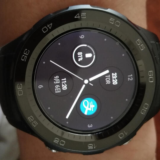 送壕礼/HUAWEI WATCH 2 华为第二代智能运动手表 蓝牙2018版4G通话GPS轨迹NFC 碳晶黑蓝牙版 官方标配 晒单图