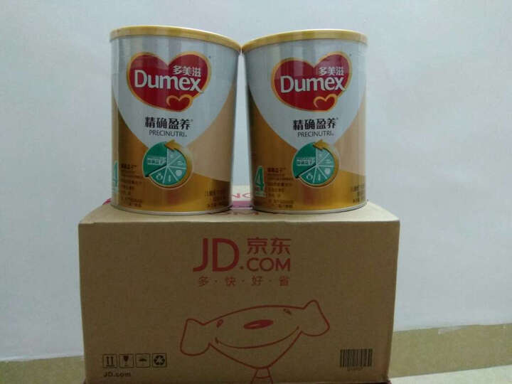 多美滋奶粉:京东自营配送速度很快很准时,奶粉