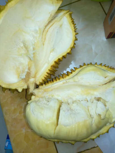 京东生鲜泰国进口金枕头榴莲 1个 新鲜水果:快