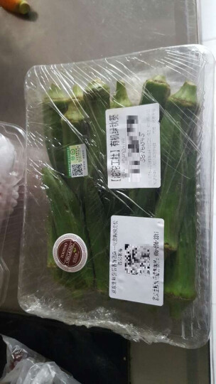 沱沱工社 有机绿秋葵 约400g  新鲜蔬菜 晒单图