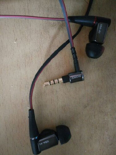 索尼(SONY)XBA-A1AP 圈铁结合通话耳机 黑色