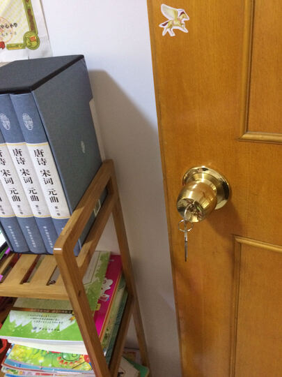 雨花泽球形房门锁:京东物流一如既往的快,买了