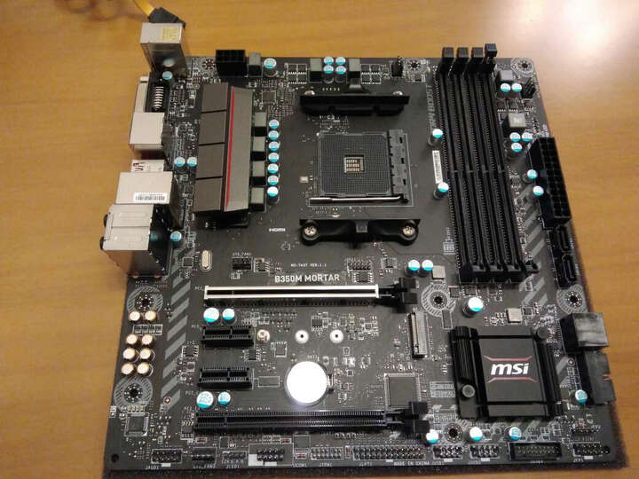 微星B350M MORTAR主板(AMD B350\/Socket