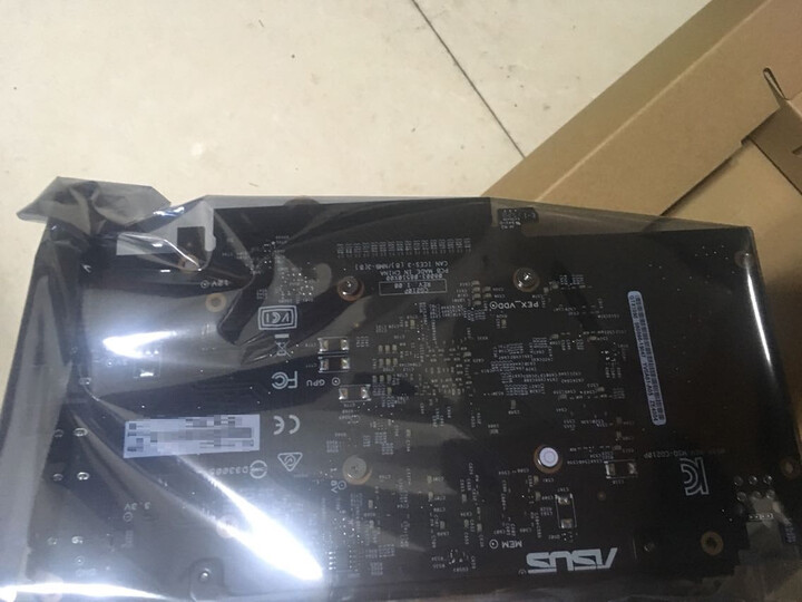 华硕(ASUS)DUAL-GeForce GTX1050-2G 1354-1455MHz 7008MHz GDDR5 雪豹游戏显卡 无需外接电源 晒单图