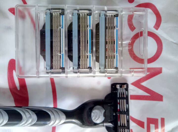 吉列Gillette手动剃须刀刮胡刀优惠装吉利 锋速3经典(1刀架1刀头+70g剃须啫喱) 晒单图