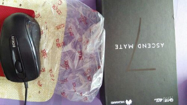 华为 Mate7 曜石黑 电信4G手机 双卡双待--1:京