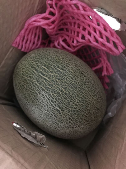 京东生鲜西州蜜:搞个大箱子装了一个哈密瓜,就