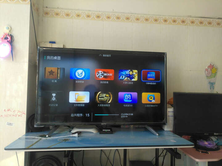 KKTV K40C1 康佳 39英寸蓝光高清窄边节能平板液晶电视机(黑+银) 晒单图
