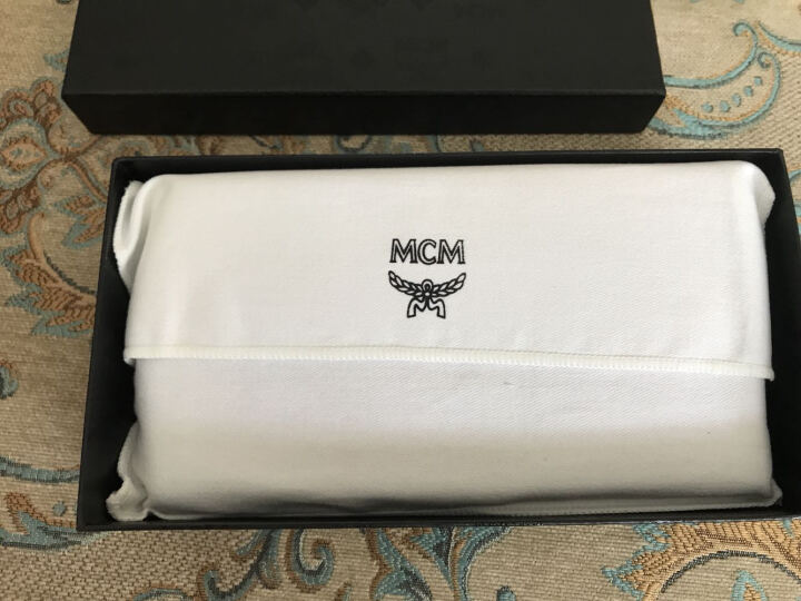 MCM 女士COLOR VISETOS系列涂层帆布长款拉链钱包钱夹黑色 MYL6AVC80BK001 晒单图