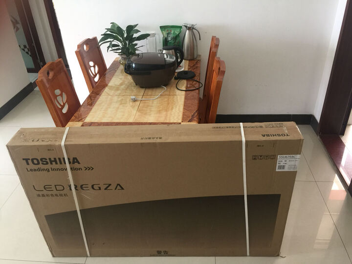东芝49U67EBC:物流及安装都提前预约的,上门