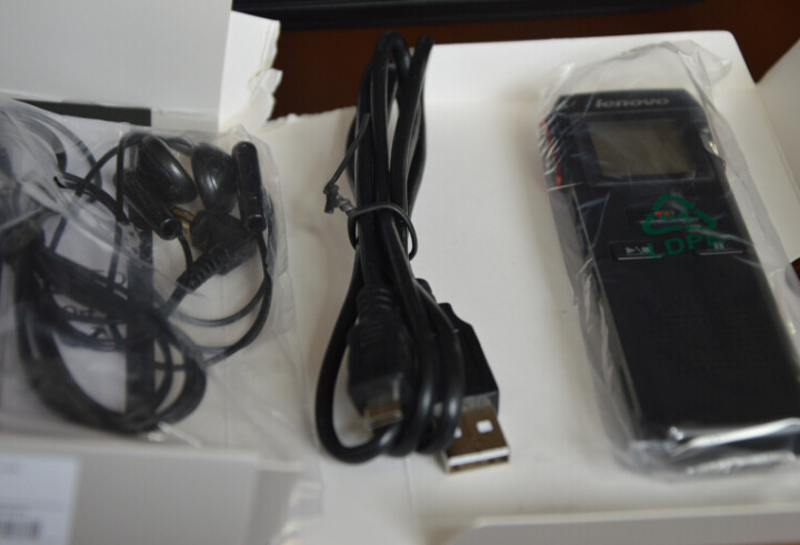 联想（Lenovo）录音笔B680 8G 超长录音时长可插卡 专业微型PCM无损录音 高清远距降噪 商务会议执法取证 晒单图