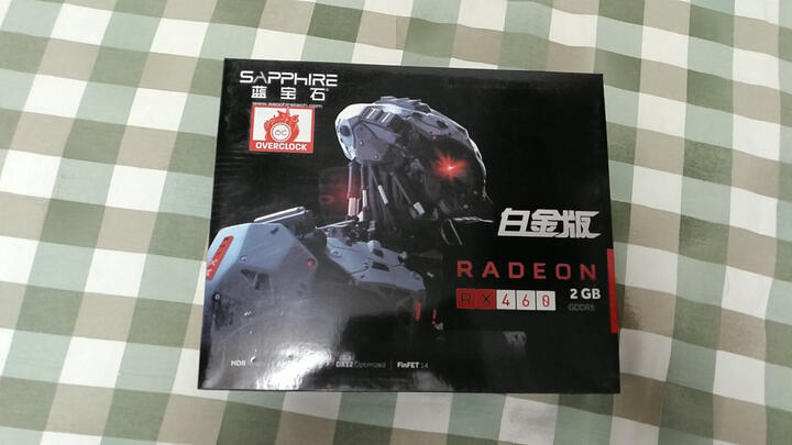 蓝宝石(Sapphire)RX460 2G D5 白金版 1200MHz/7000MHz 2GB/128bit GDDR5 DX12 独立游戏显卡 晒单图