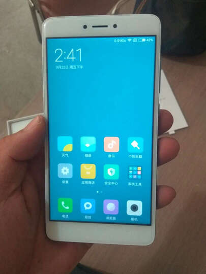 小米红米Note4X:电池耐用,喜欢,速度可以价格