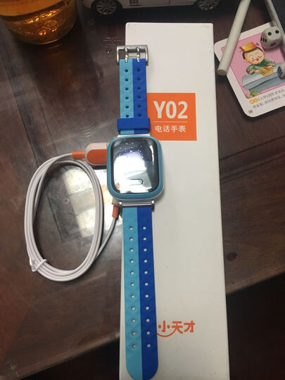 小天才电话手表Y02 铠甲勇士定制款 防水版 蓝色 儿童智能手表360度安全防水 学生定位手机 电话手表 男孩 晒单图