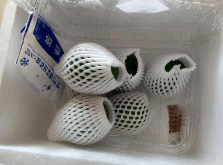 京东生鲜6个装:收到泡沫箱破了,里面的冰袋也