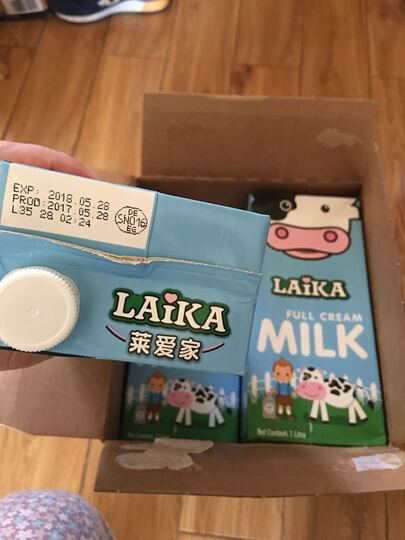 莱爱家莱爱家全脂牛奶:京东自营牛奶买了两年