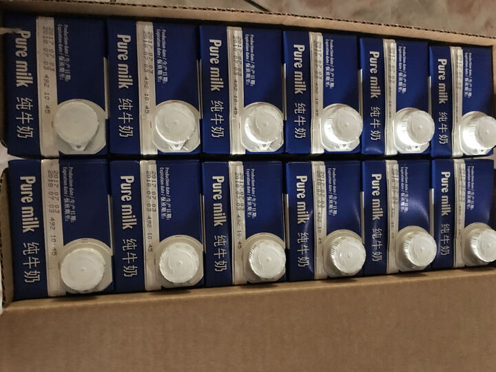 甘蒂牧场牛奶:京东配送服务及时快捷的,本次纸