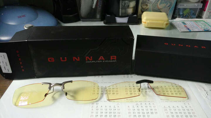 GUNNAR Bit 防辐射防蓝光眼镜夹片男女近视镜护目夹片 晒单图
