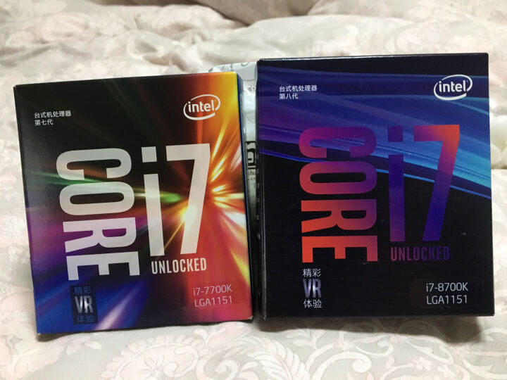 英特尔（Intel） i7 8700K 酷睿六核 盒装CPU处理器 晒单图