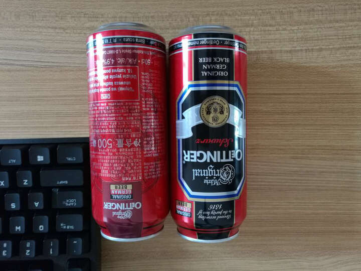 奥丁格啤酒:一直买这款黑啤酒,味稍苦焦糖香醇