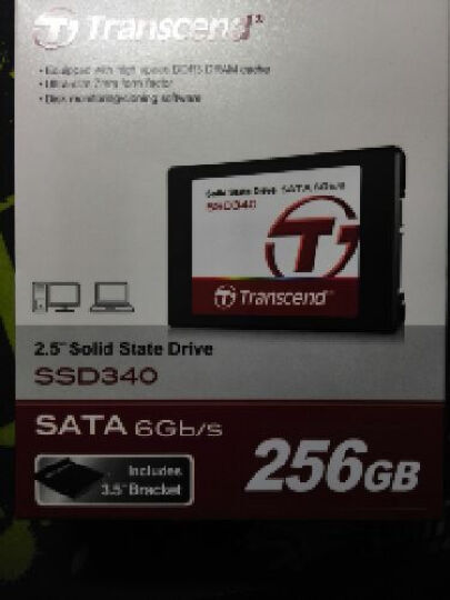创见(Transcend) 340系列 256G SATA3 固态硬盘 晒单图