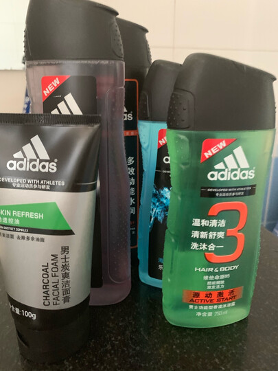 阿迪达斯(Adidas)激情 沁凉薄荷沐浴露600ml 晒单图