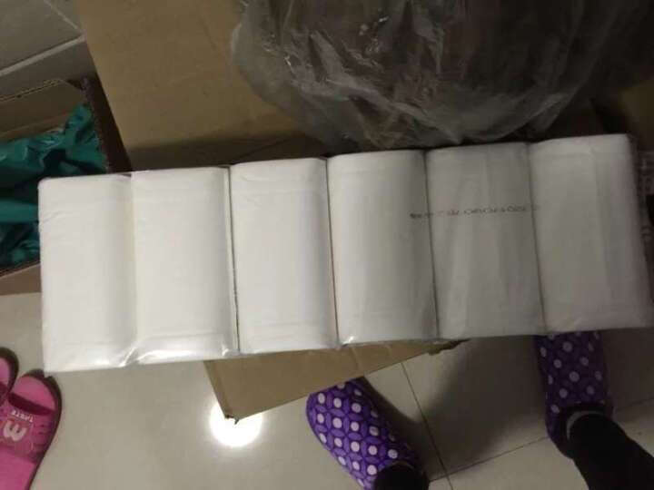洁柔(C&S)卷纸 黑Face 加厚柔韧4层150g卫生纸*12卷(面子系列一格就够) 晒单图