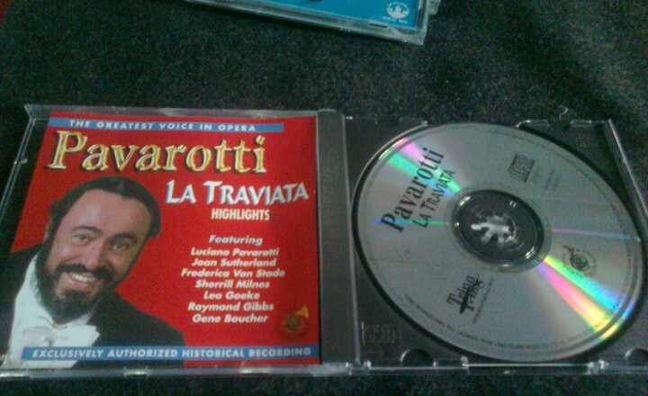 中图原装进口系列:<em>帕瓦罗蒂</em> 威尔第 歌剧《<em>茶花</em>