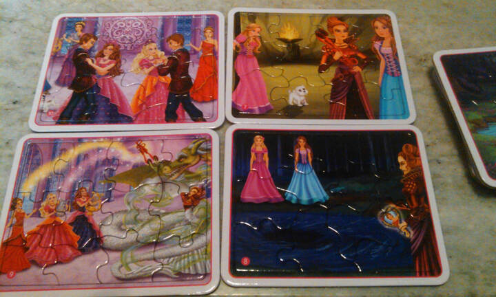 芭比公主故事拼图:芭比之钻石城堡--芭比公主故事拼图:芭比之钻石城堡