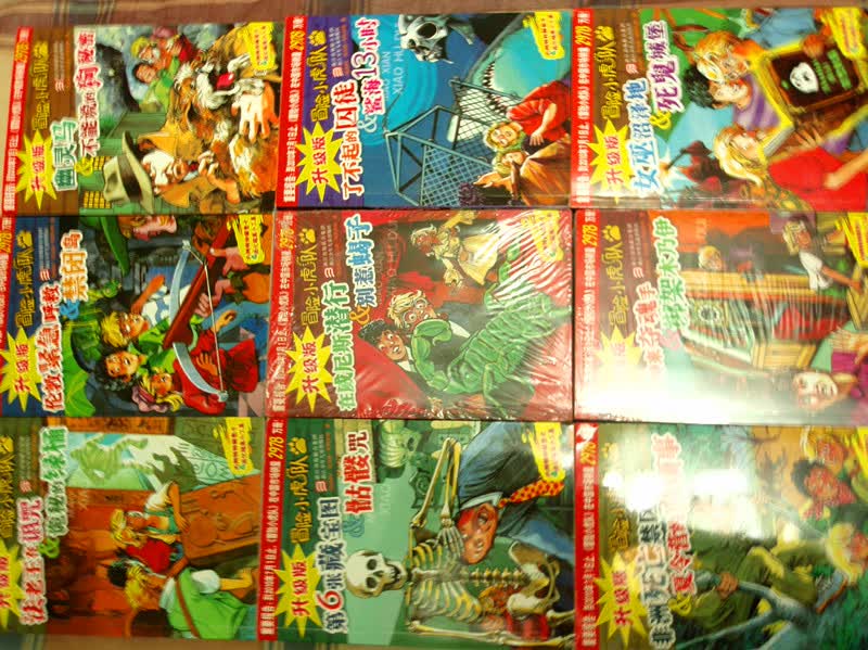 升级版<em>冒险小虎队·女巫沼泽地</em>:死鬼城堡--不错