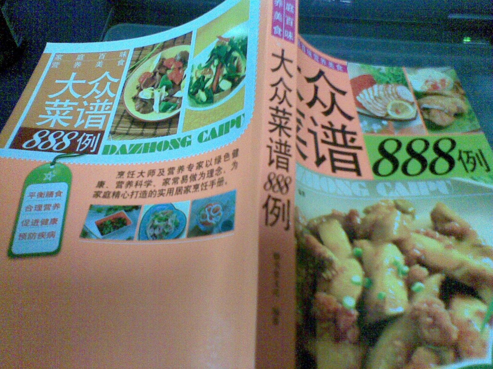 家庭百味營(yíng)養(yǎng)美食：大眾菜譜888例（贈(zèng)送超值精美煎鍋） 曬單實(shí)拍圖