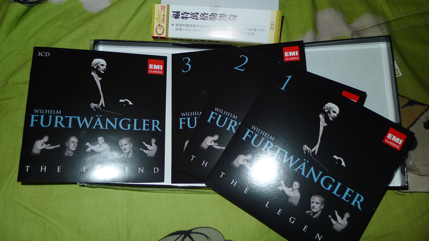 進(jìn)口CD 福特萬格勒傳奇（3CD） 曬單實(shí)拍圖