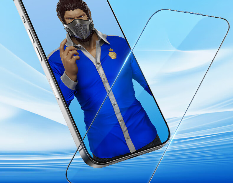 Защитное стекло Lanxingxiansheng для iPhone 16 Plus/15 Plus, антипылевое, противоударное, ультратонкое, противоотпечатки
