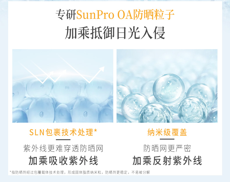 谷雨轻盈透亮防晒霜50ml SPF50+ 轻薄无感持久防护全天不怕晒
