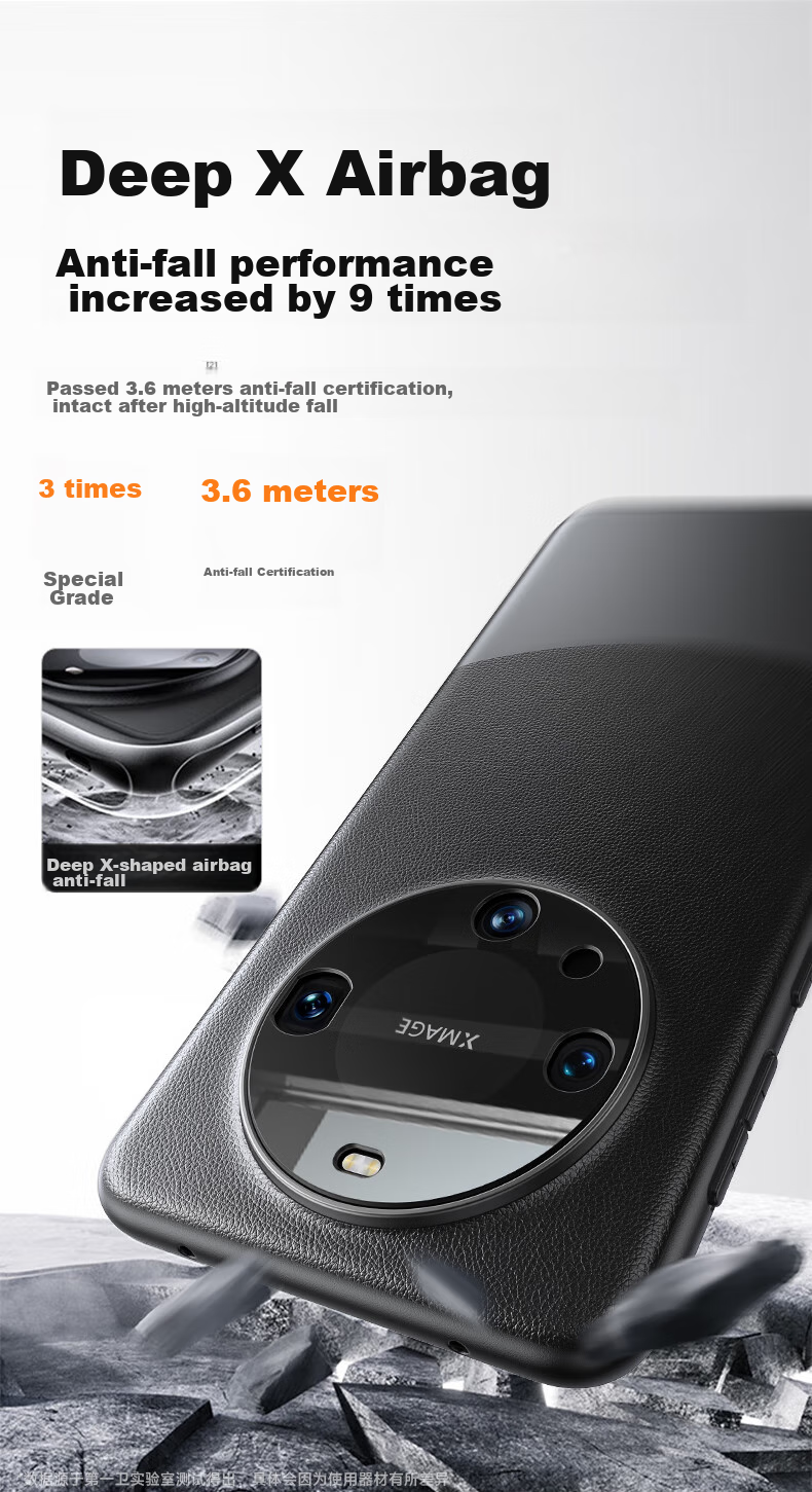 Чехол DIVI для Huawei Mate60, из натуральной кожи, защита камеры, полный охват, ультратонкий, противоударный, элегантный зеленый