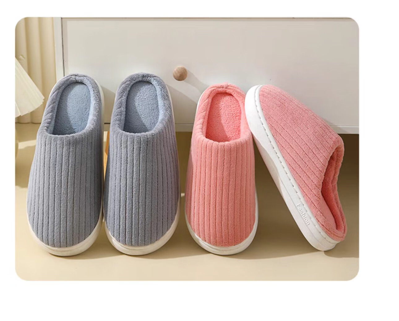 Мужские домашние тапочки FOOTOPPO, зимние меховые тапочки, теплые хлопковые тапочки, нескользящие, для дома и улицы